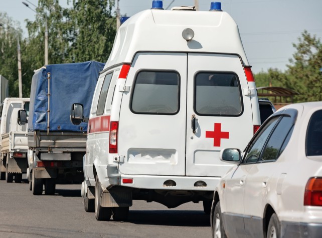 Long waits at hospitals amid record ambulance dema