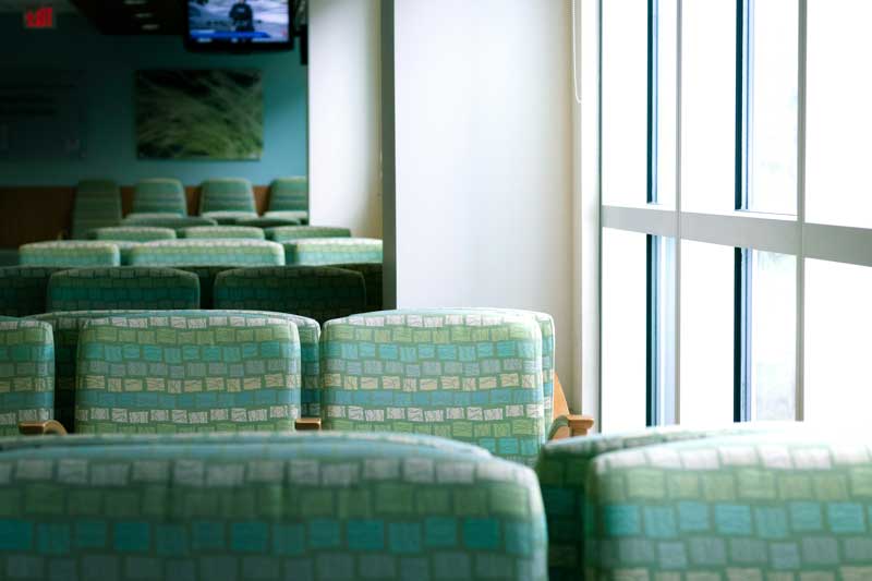Physio waiting room